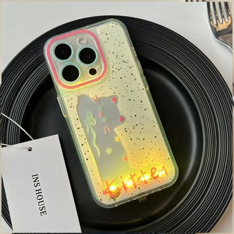 Maliben | Glowing Puppy Light-Up Iphone Case