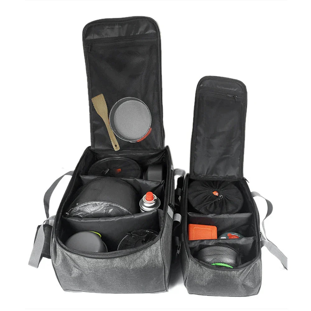 Maliben | Campgear Kitchen Organizer Bag | 33 L Volume | Adjustable Compartments | Durable & Waterproof