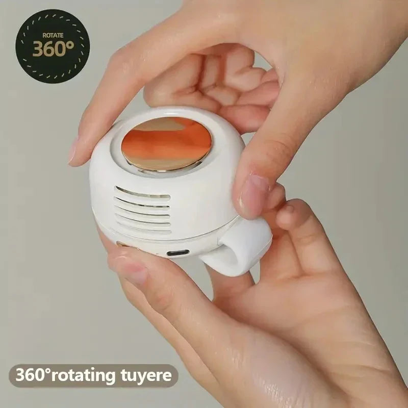 Maliben | Breezeclip Mini-Fan | Quiet, Portable And 360° Rotatable For Kids And On The Go