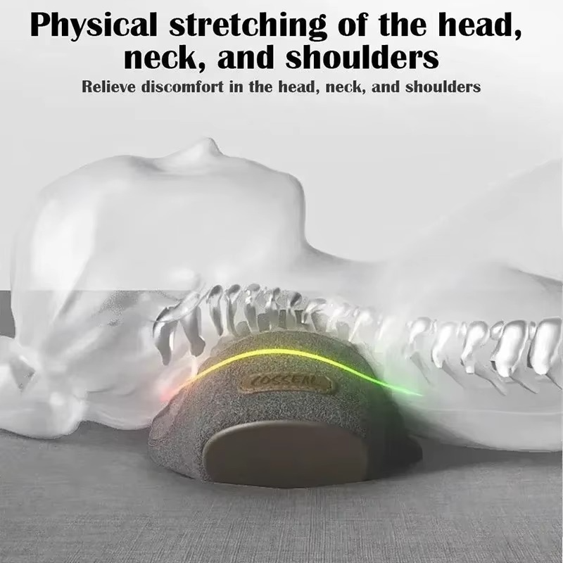 Maliben | Rechargeable Heated Neck Massage Pillow With Cervical Support And Vibration