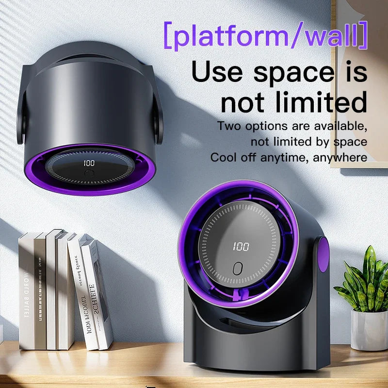Maliben | Airiqo Usb Fan | Portable, Whisper-Quiet And Energy-Efficient With 100 Levels