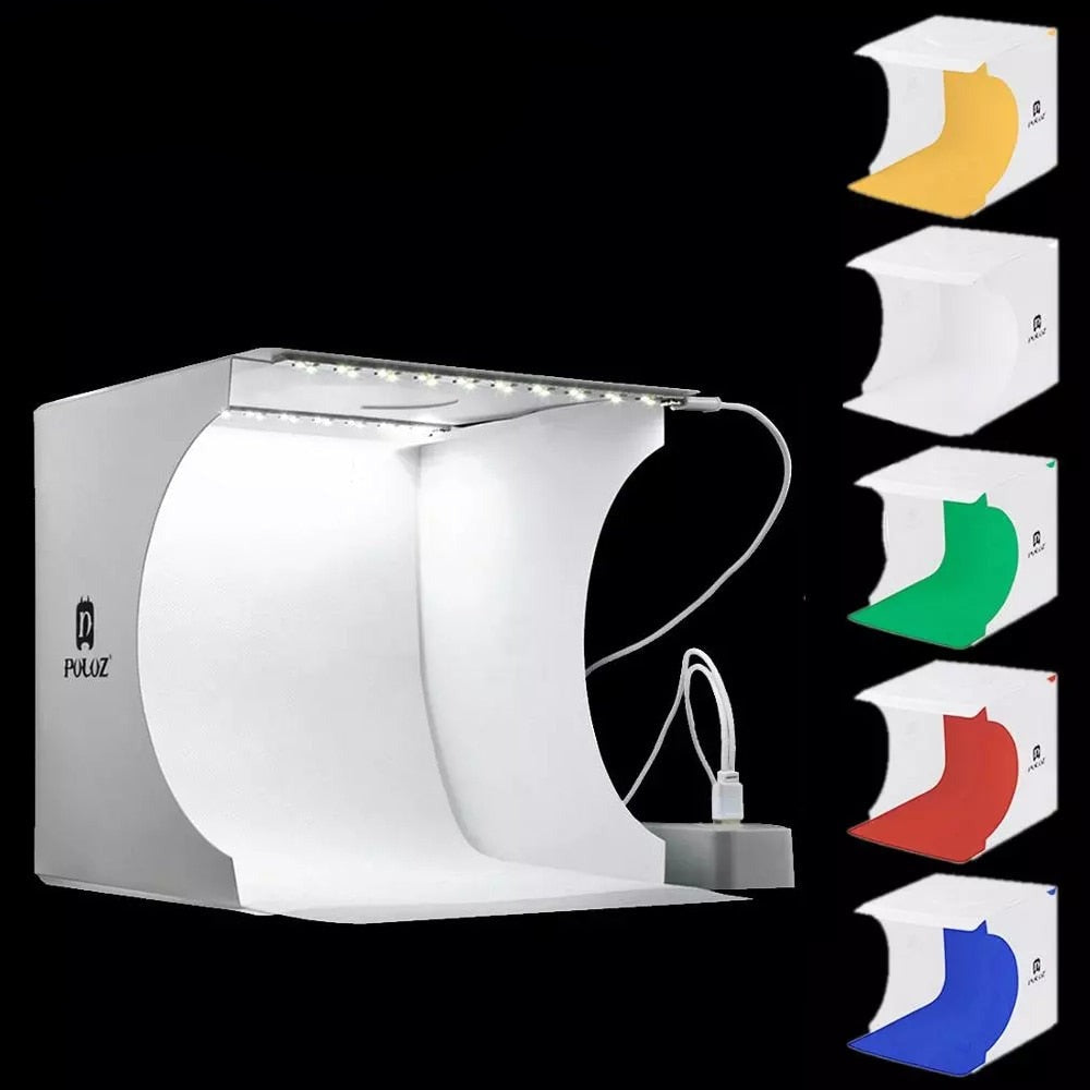 Maliben | Mini Foldable Led Light Photo Studio Box