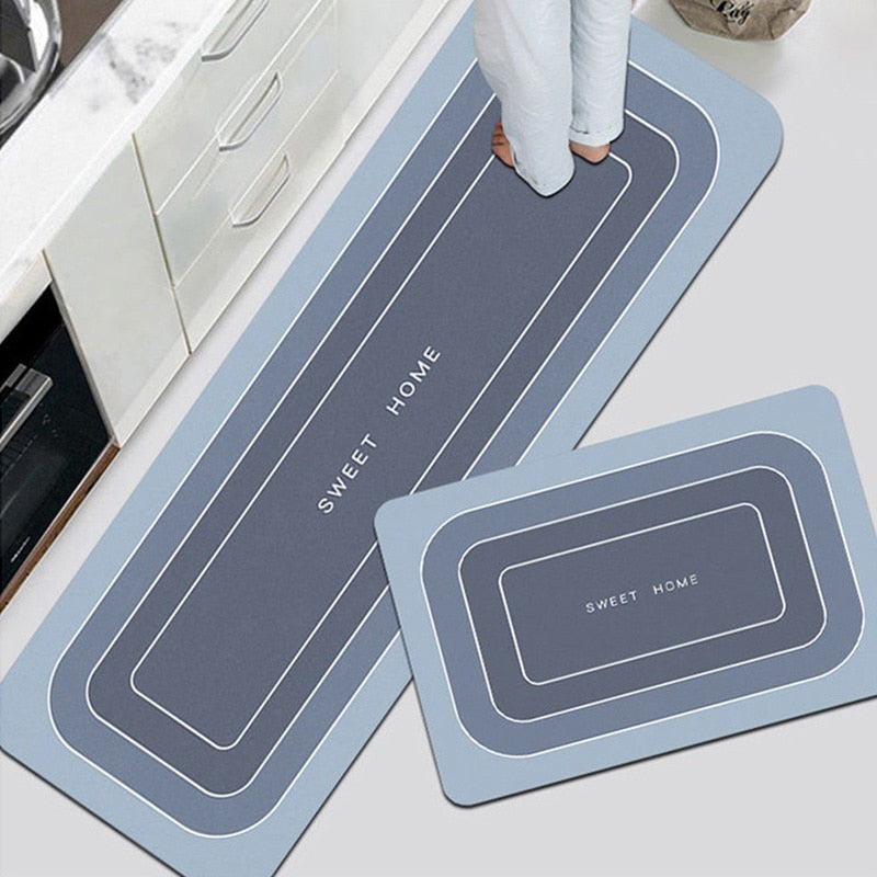 Maliben | Modern Water Absorbent Anti-Slip Area Rugs