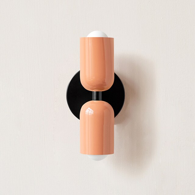 Maliben | Elegant Cream Led Wall Lamps – Double Lighting, Energy Efficient