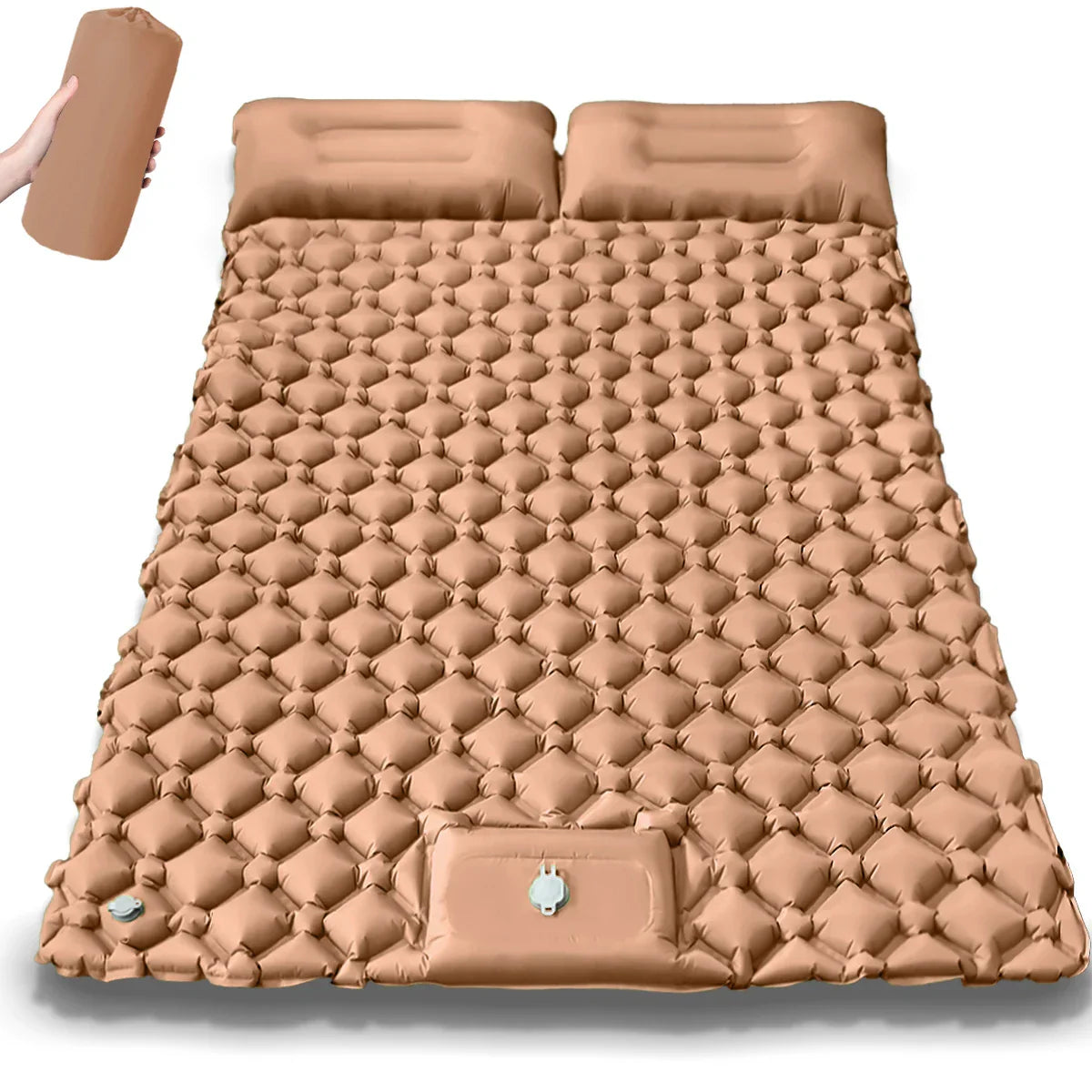 Maliben Extra-Wide Double Inflatable Camping Mattress – Kieran
