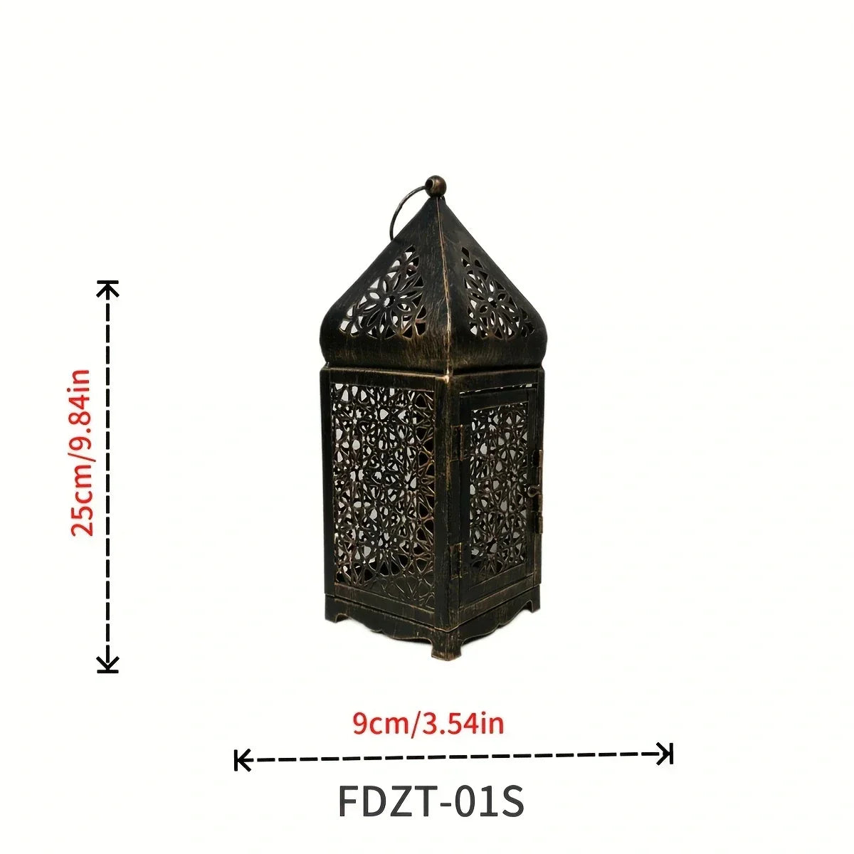 Maliben | Bronze Vintage Lantern - Victor