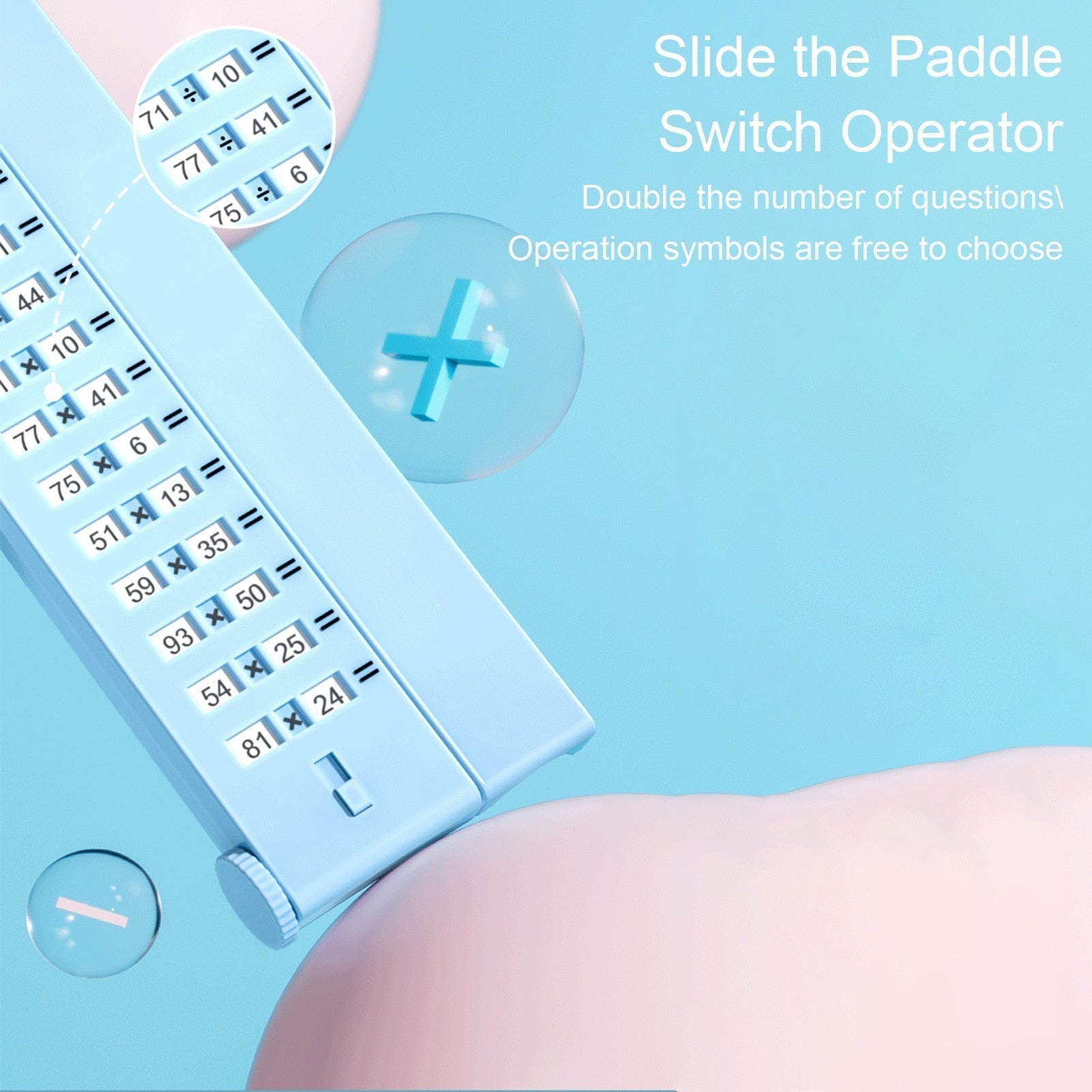 Maliben | Math Master Educational Table Poster