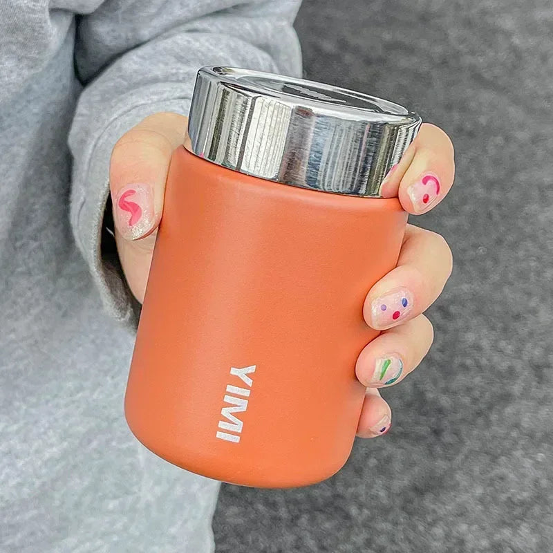 Maliben | 230ml Mini 316 Stainless Steel Portable Thermos - Pocket Vacuum Bottle