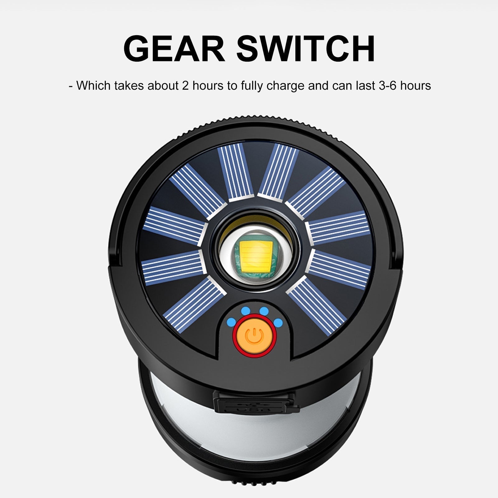 Maliben | Magnetic Solar Powered Emergency Camping Light