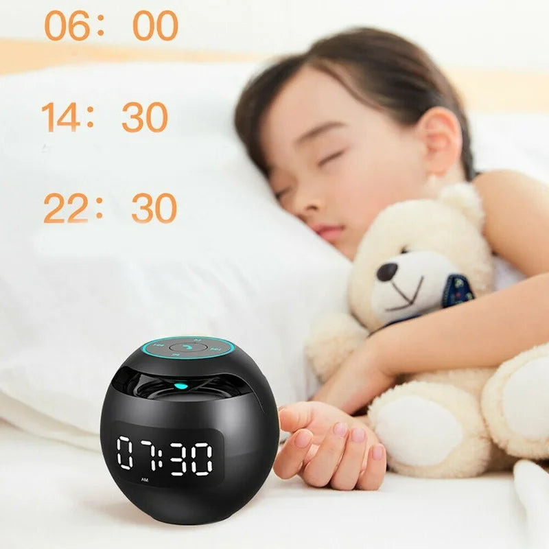 Maliben | Multifunctional Alarm Clock – Glowbeep Speaker Clock