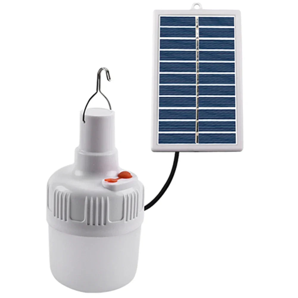 Maliben | Solanite Solar Led Hanging Lamp | 6–12 Hrs. Light | Rechargeable & Ip65 Waterproof | For Camping, Garden & Emergencies