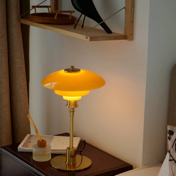 Maliben | Retro Design Glass Table Lamp