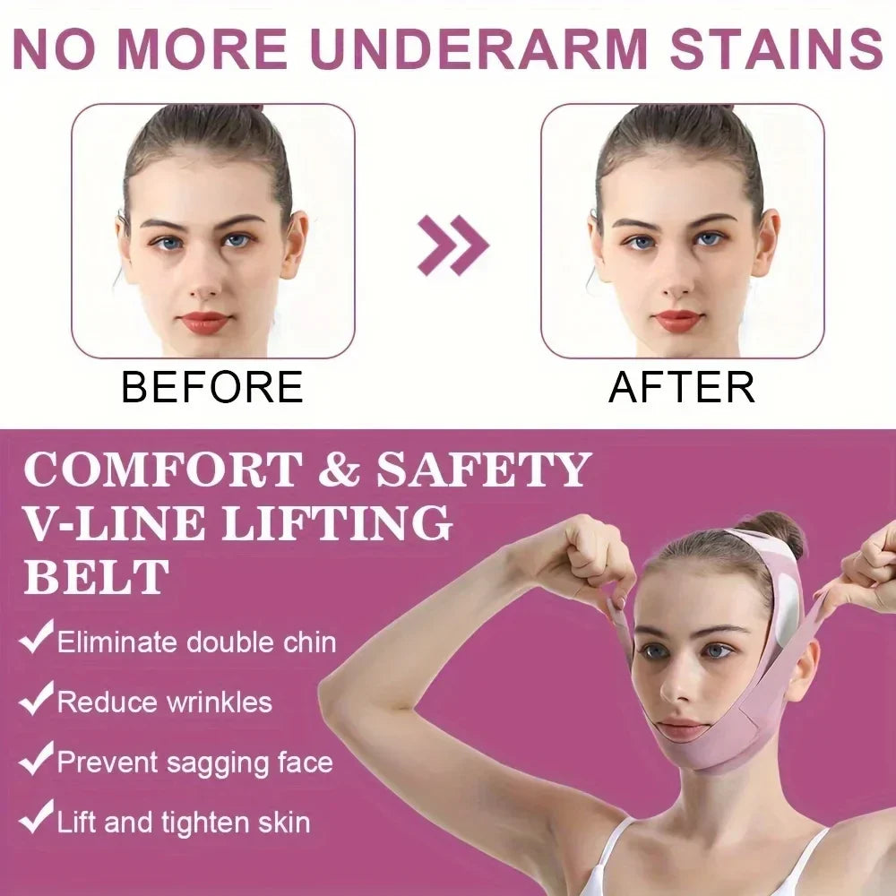 Maliben | V-Lifting Mask Faceform | 360° Facial Lifting | Breathable & Elastic | For Women & Men