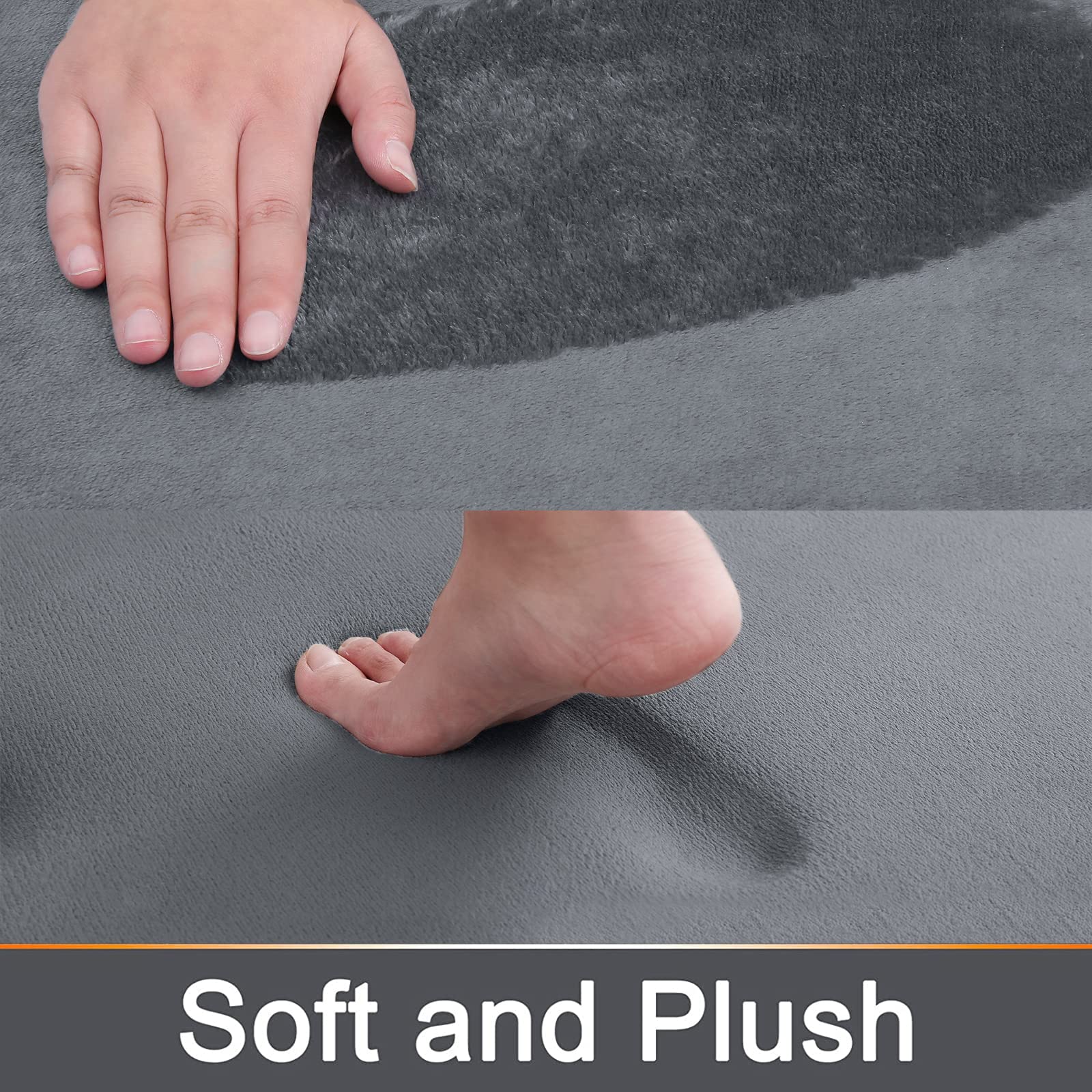 Maliben | Quick Absorbent Anti Slip Memory Foam Bath Mat