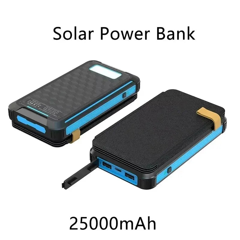 Maliben | Solar-Powerbank Suncharge Fold | Foldable Solar Panel & Usb Output | Waterproof & Outdoor Suitable | For Phone, Camping & Travel