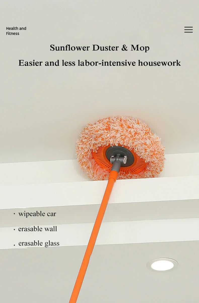 Maliben | 360 Degree Rotating Microfiber Magic Floor Mop