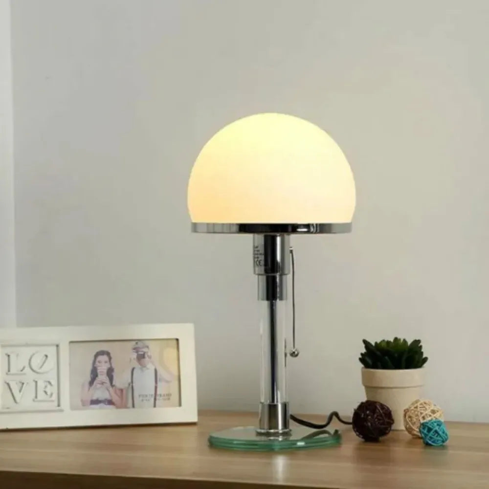 Maliben | Modern Minimalistic Glass Led Table Lamp For Home Decoration