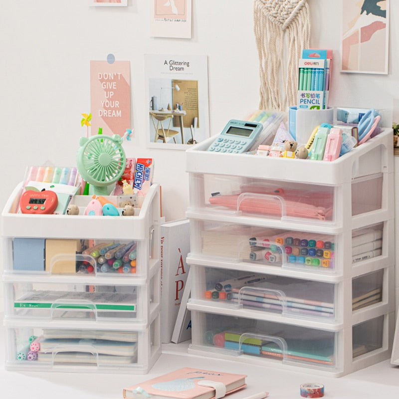 Maliben | Tidy Tower Desk Organizer Storage Box