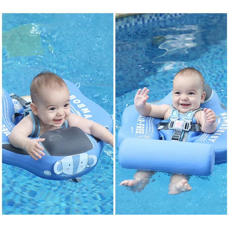 Maliben | Mambobaby Non-inflatable Baby Swim Ring Seat - Pool Toy for Boys and Girls - Fun Accessories for Safe Water Play