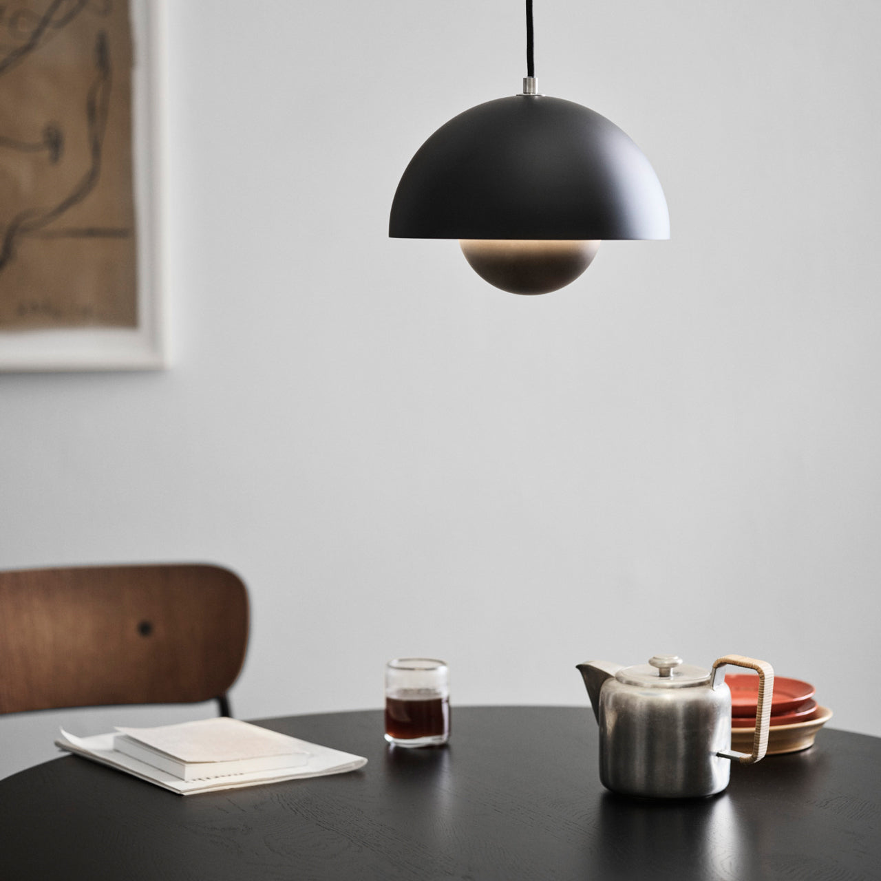 Maliben | Scandilight Scandinavian Ceiling Lamp Adjustable Suspension Warm Glow