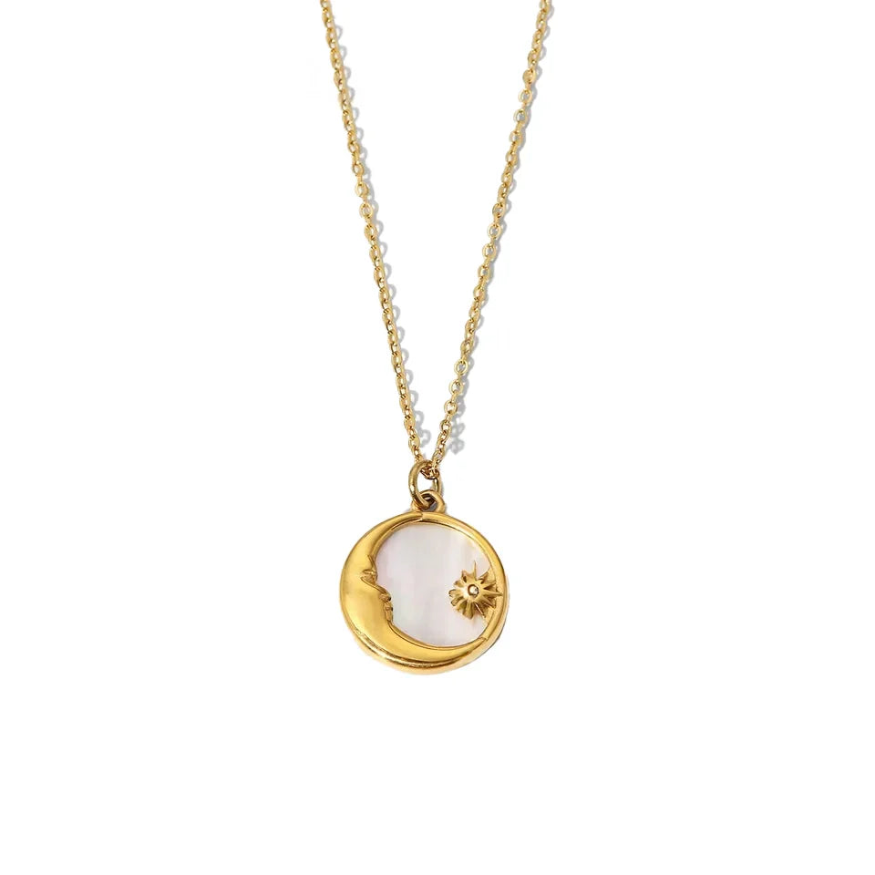 Maliben | Dainty Shell Astrological Necklaces