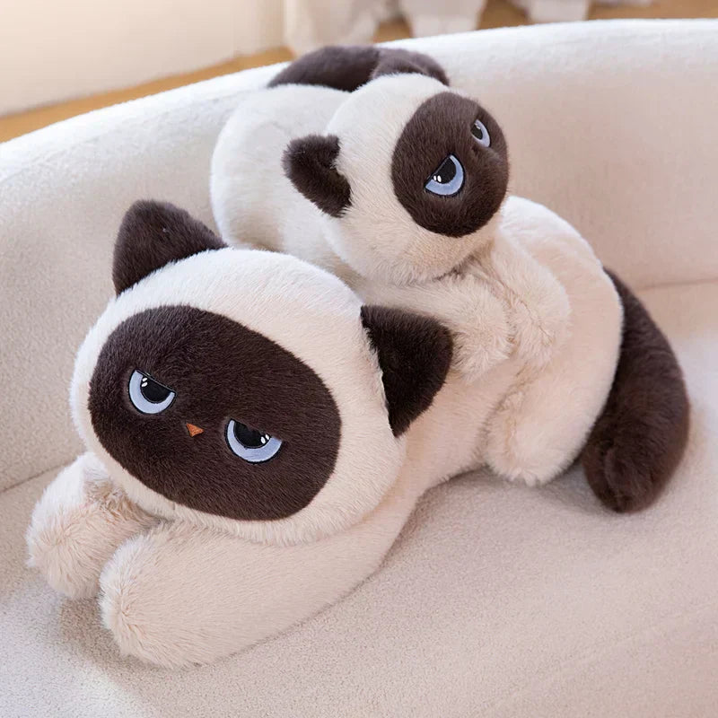 Maliben | Momo The Long Kawaii Siamese Cat Plush
