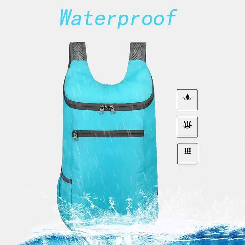 Maliben | Skyfold Litepack | Foldable Outdoor Backpack 20l | Waterproof & Ultralight | For Travel, Hiking & Leisure | Unisex