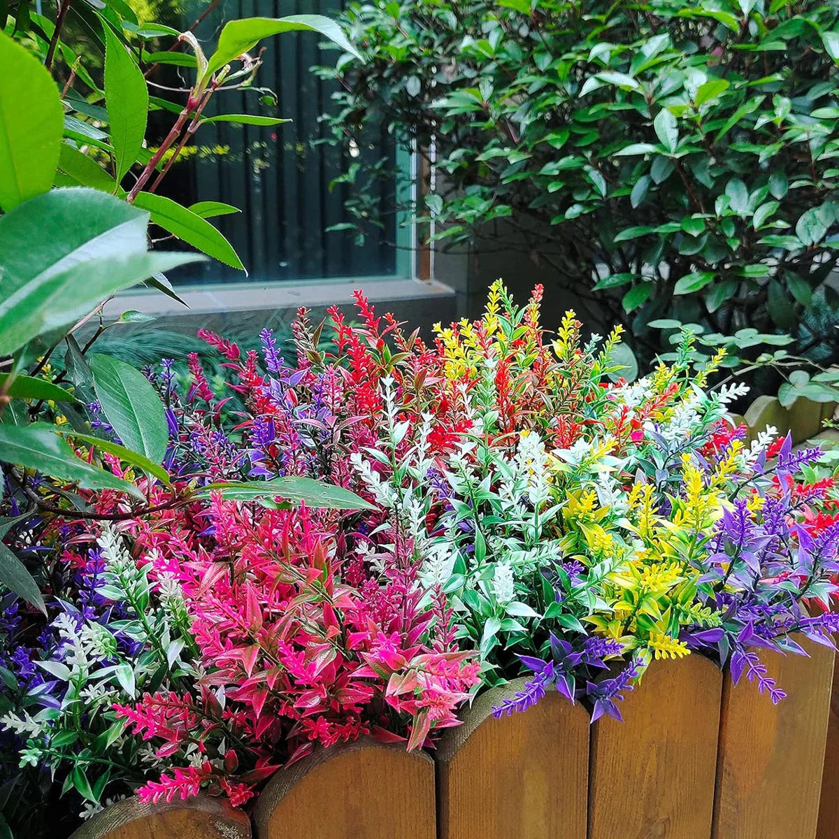 Maliben | Florabell 12 Piece Set Artificial Lavender | Artificial Plants For Weddings, Vases, Garlands & Decoration | For Indoor & Outdoor