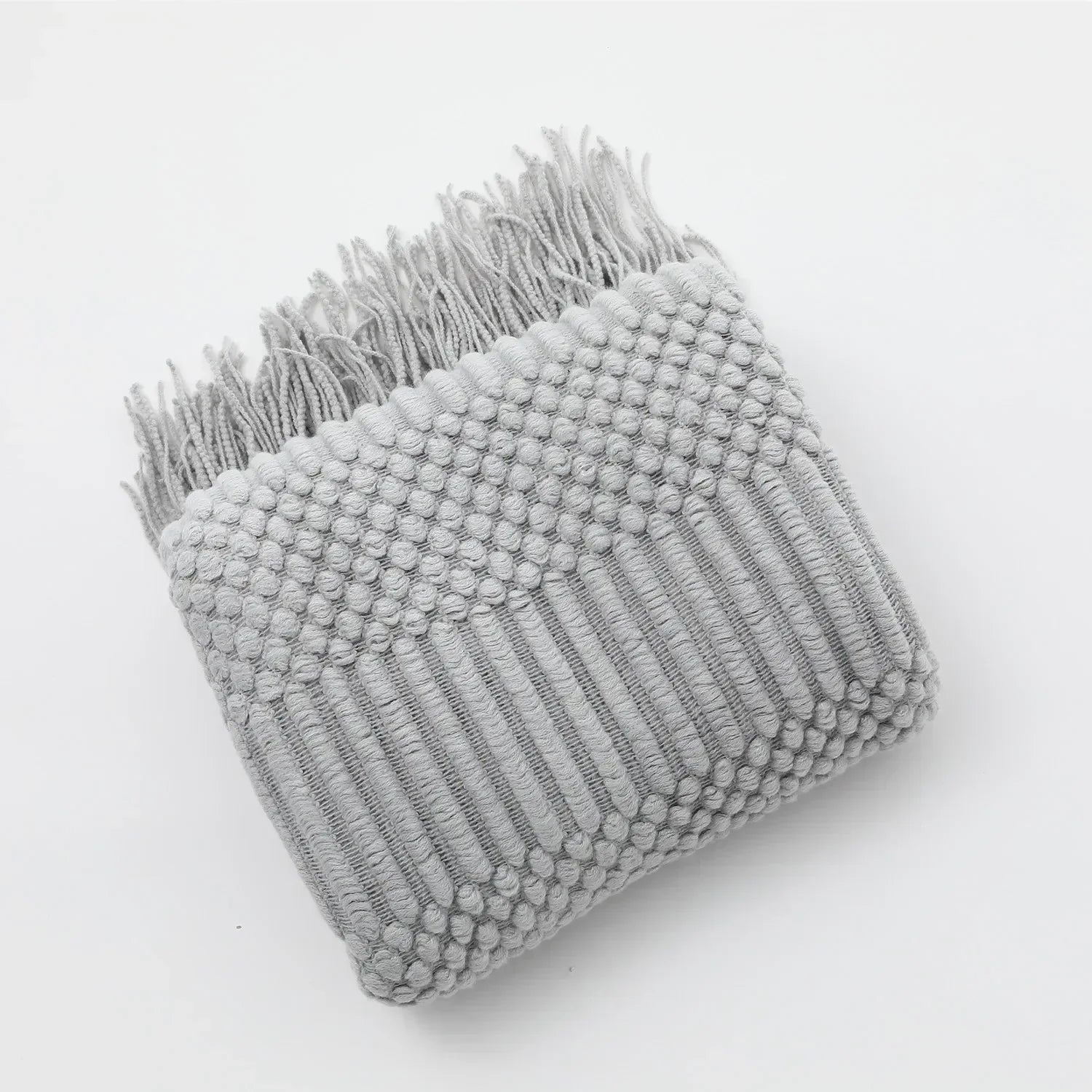 Maliben Nordic Style Dick Knitted Blanket