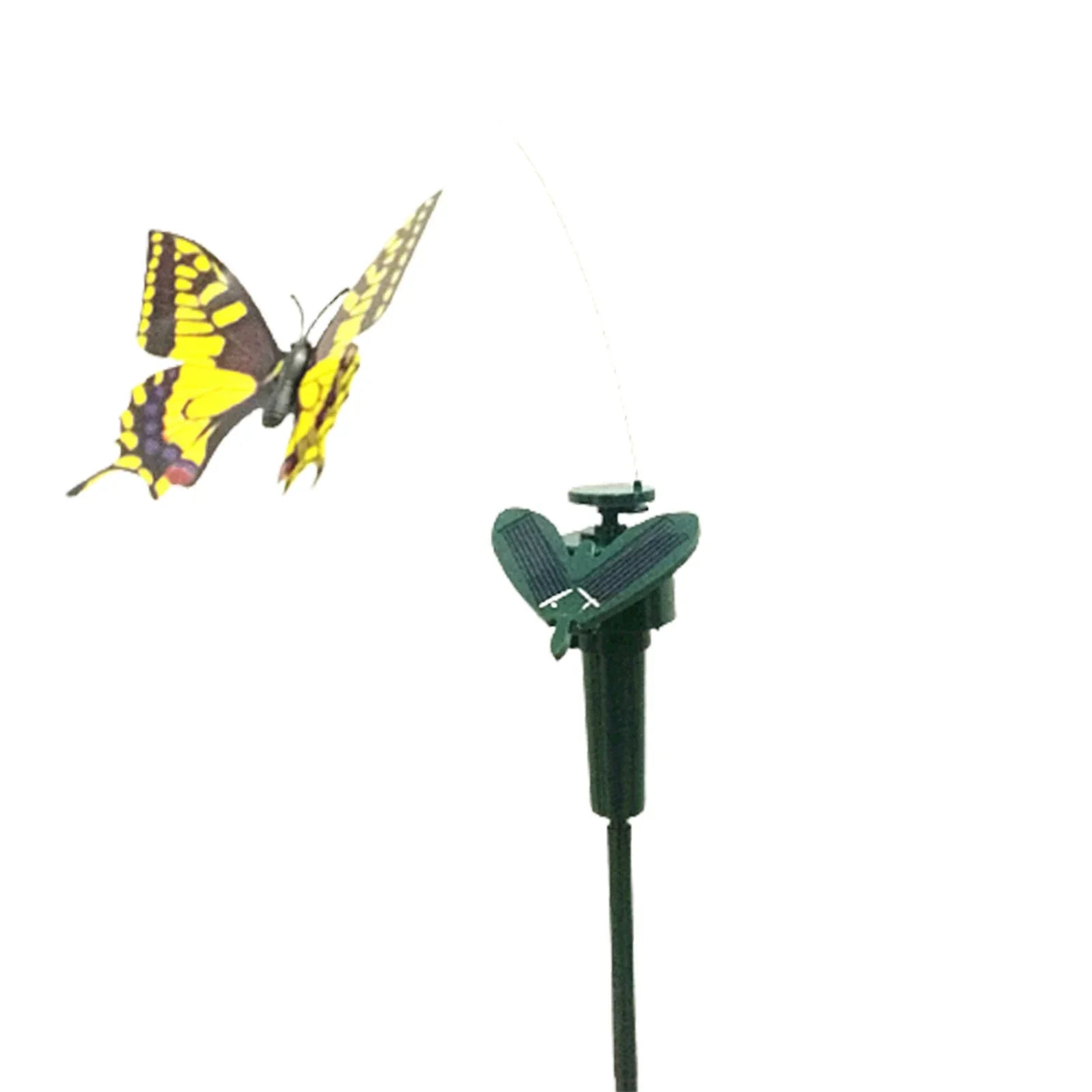 Maliben | Solavia Sunflower Garden Stake | With Rotating Butterfly Or Hummingbird | Solar Decor For Garden & Potted Plants | 20×20×10 Cm