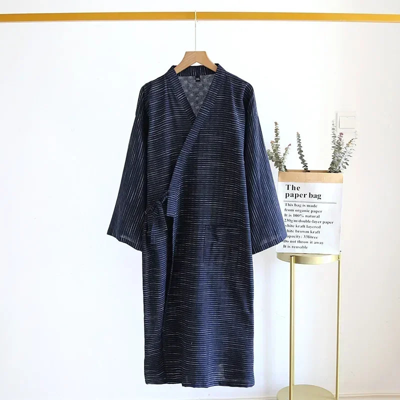 Maliben SleepRobe – Cotton Nightgown for Men 2024