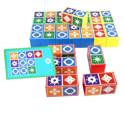 Maliben | Cube Puzzle Game | Learning To Match Shapes With Magical Cubes - Block Game