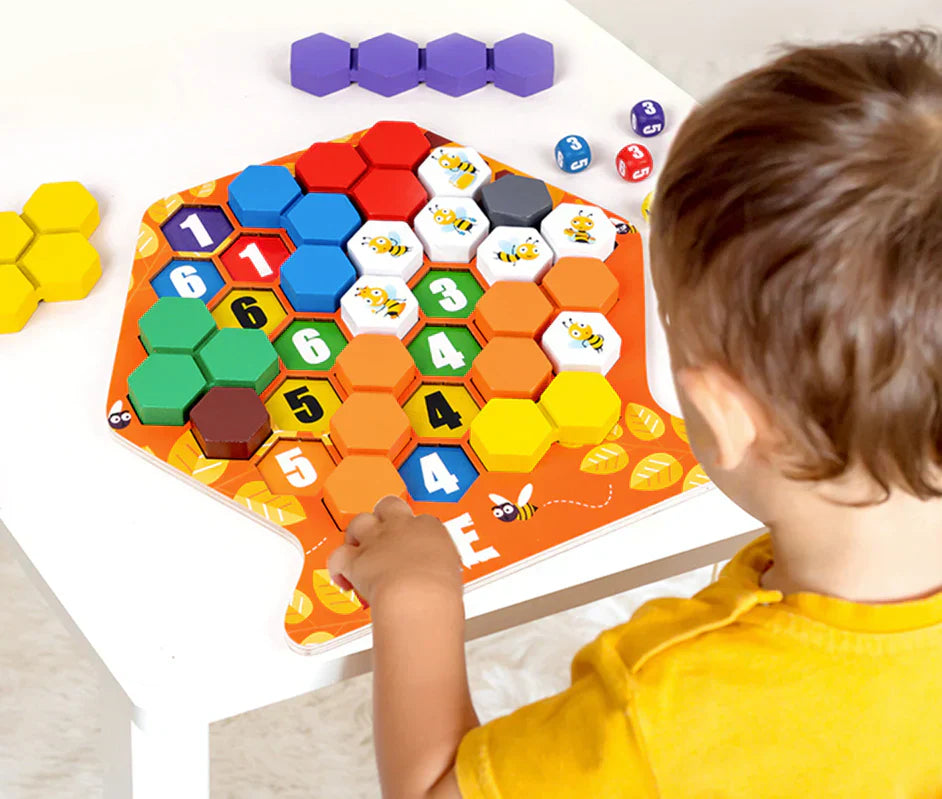 Maliben | Beemind - Enhances Spatial Awareness And Mathematical Skills! - Bee Puzzle Game