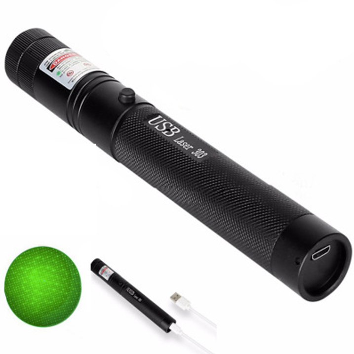 Maliben Zelara-Power Laser Pointer 303 - Rechargeable visible USB laser pointer with...