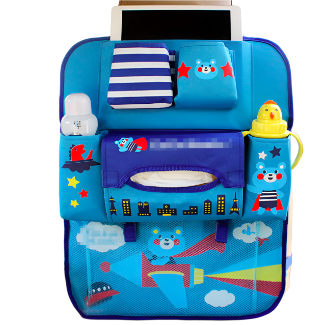 Maliben | Car Seat Organizer For Kids | Keep Your Car Neat And Organized During Road Trips