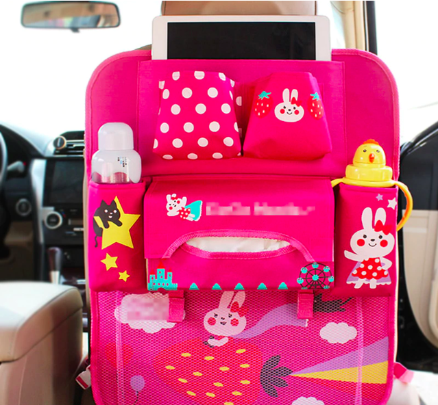 Maliben | Car Seat Organizer For Kids | Keep Your Car Neat And Organized During Road Trips