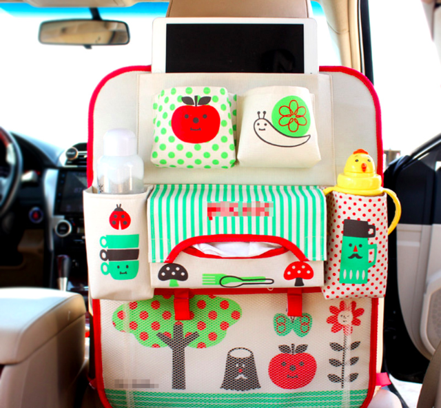 Maliben | Car Seat Organizer For Kids | Keep Your Car Neat And Organized During Road Trips
