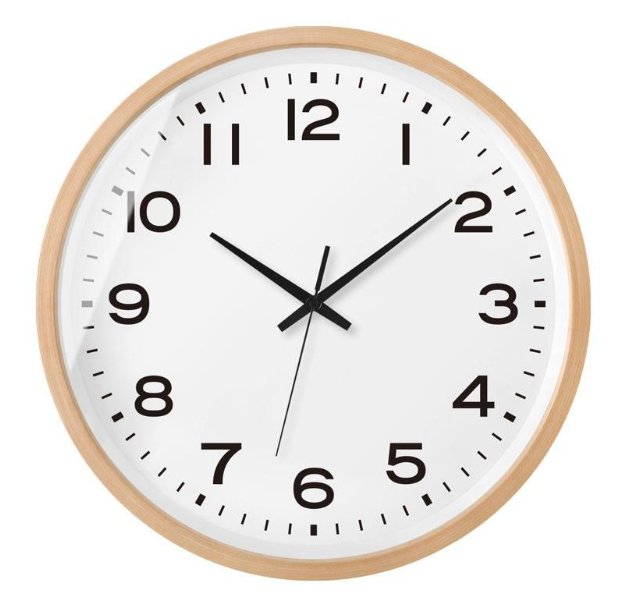 Maliben | NordWood - Scandinavian Wooden Wall Clock Minimalist Design