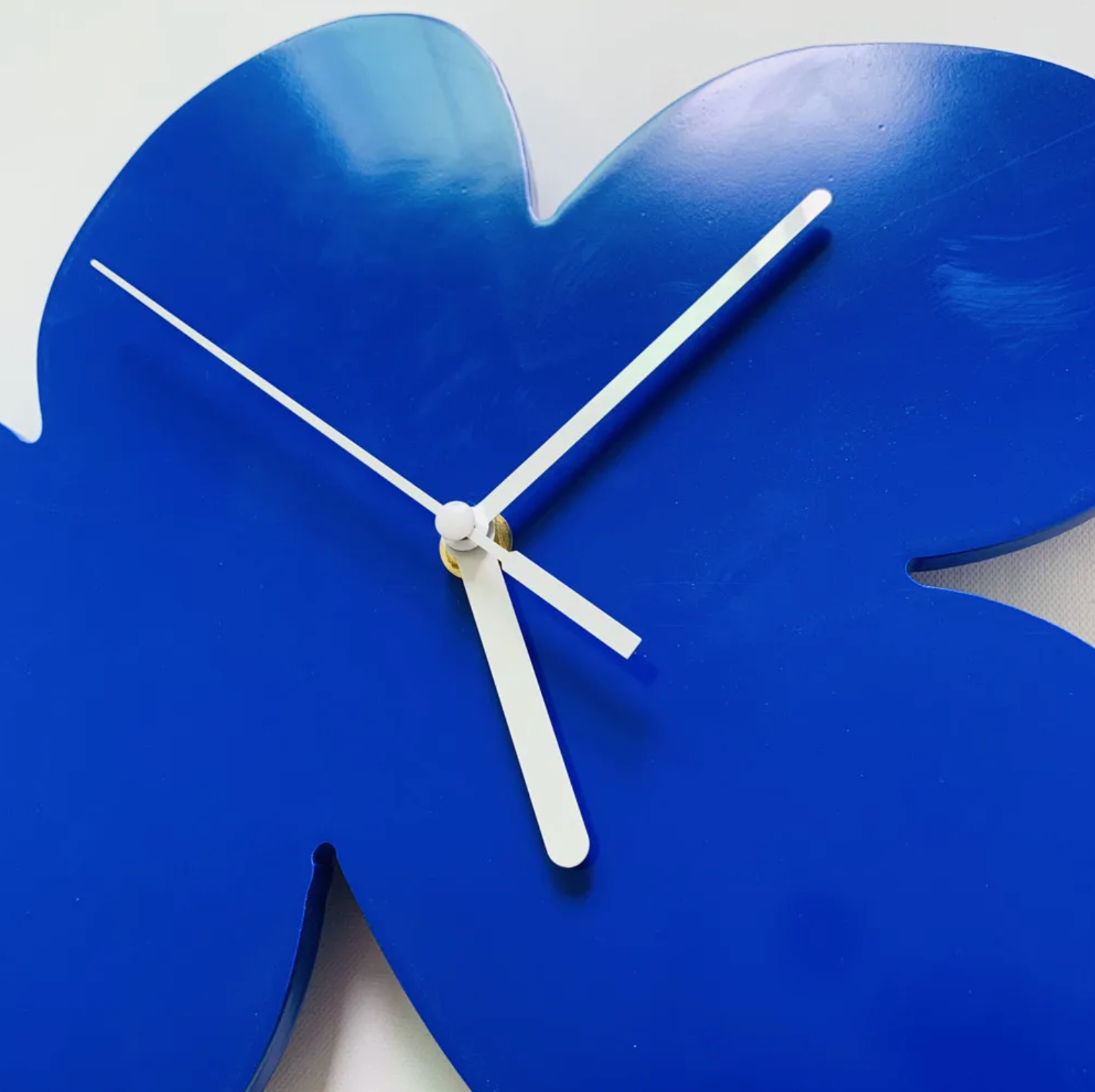 Maliben | Small Blue Geometric Wall Clock