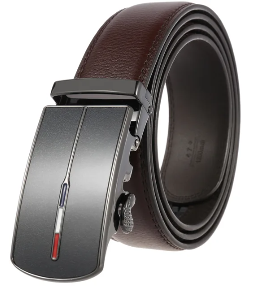 Maliben | Elegant Luxury Men's Belt Automatic Buckle
