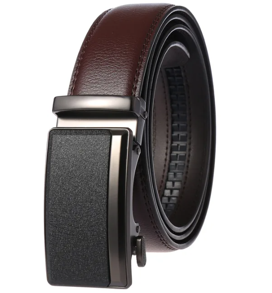 Maliben | Elegant Luxury Men's Belt Automatic Buckle