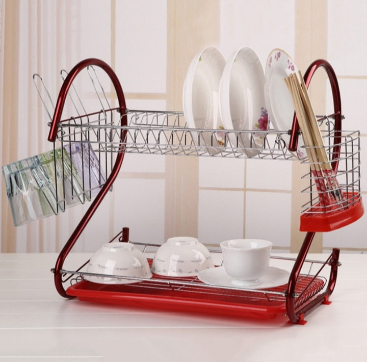Maliben | 2 Layered Coated Dishracks