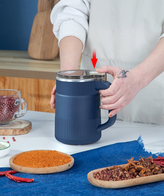 MAliben | Kornelia Electric Grain Mill For Home | Fresh Flour At The Push Of a Button | Compact & Powerful