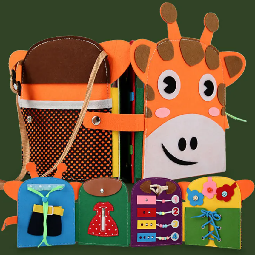 Maliben | Wonderquiet™ | Discover New Skills - Montessori Activity Book