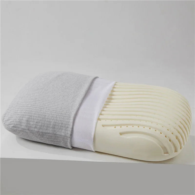 Maliben | Therapeutic Cotton Cover Natural Latex Pillow