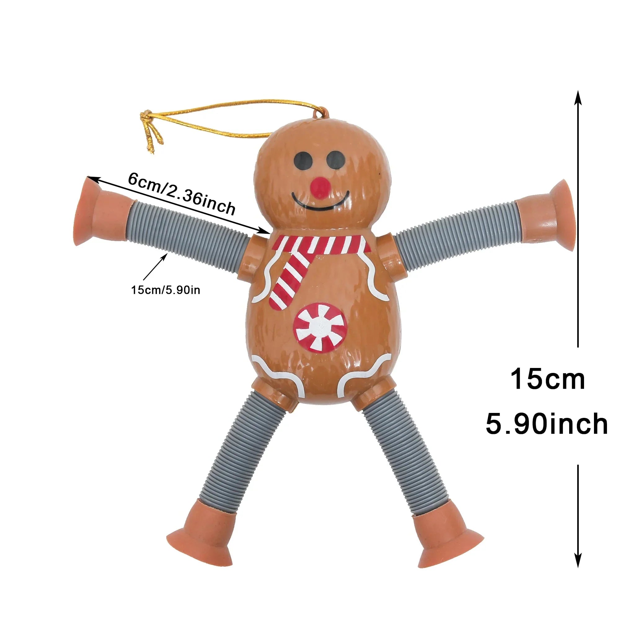 Maliben | Christmas Sensory Suction Cup Baby Toy Figures