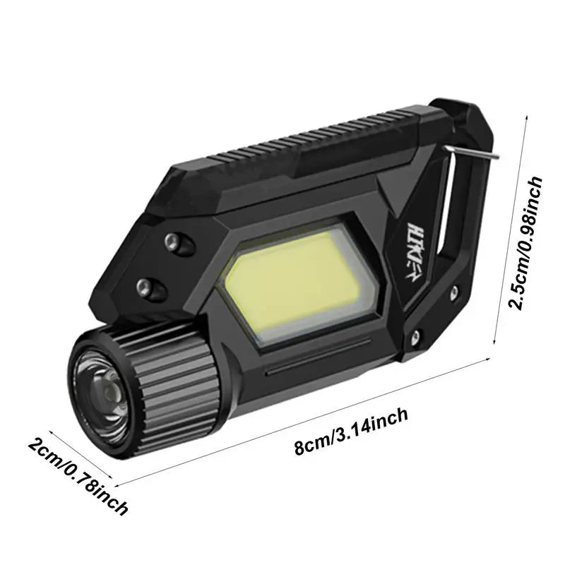 Maliben | Rechargeable Lightweight Led Edc Camping Keyring Light