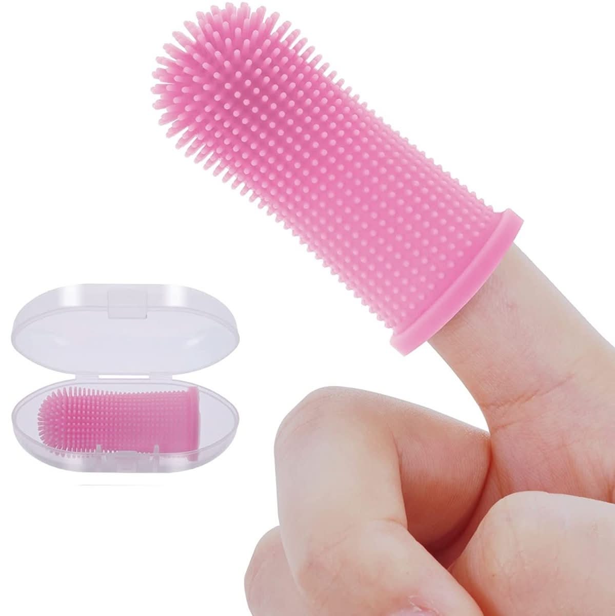 Maliben | Pawclean Pro – 360° Silicone Finger Toothbrush For Stress-Free Dental Care For Dogs
