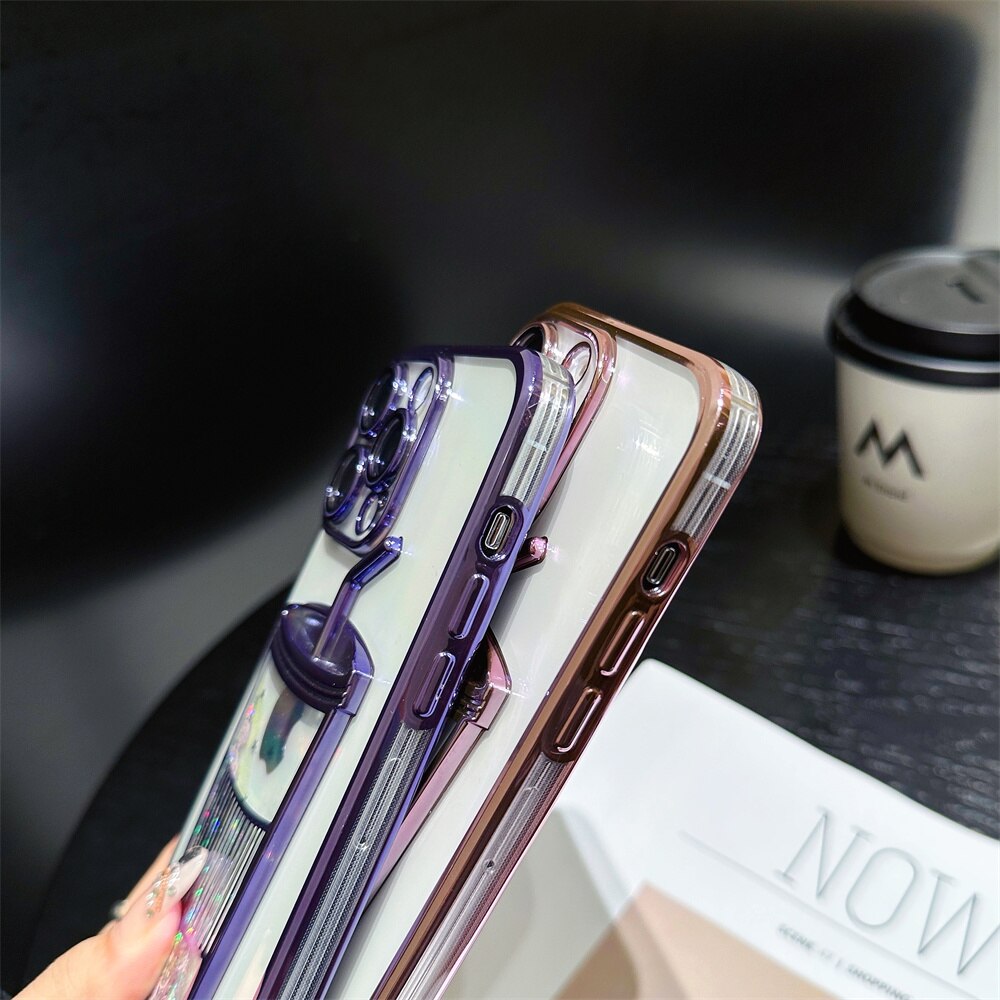 Maliben | Glitter Star Drink Cup Iphone Case