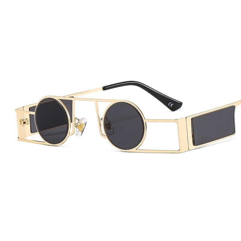 Maliben | Elite Round Metal Frame Sunglasses